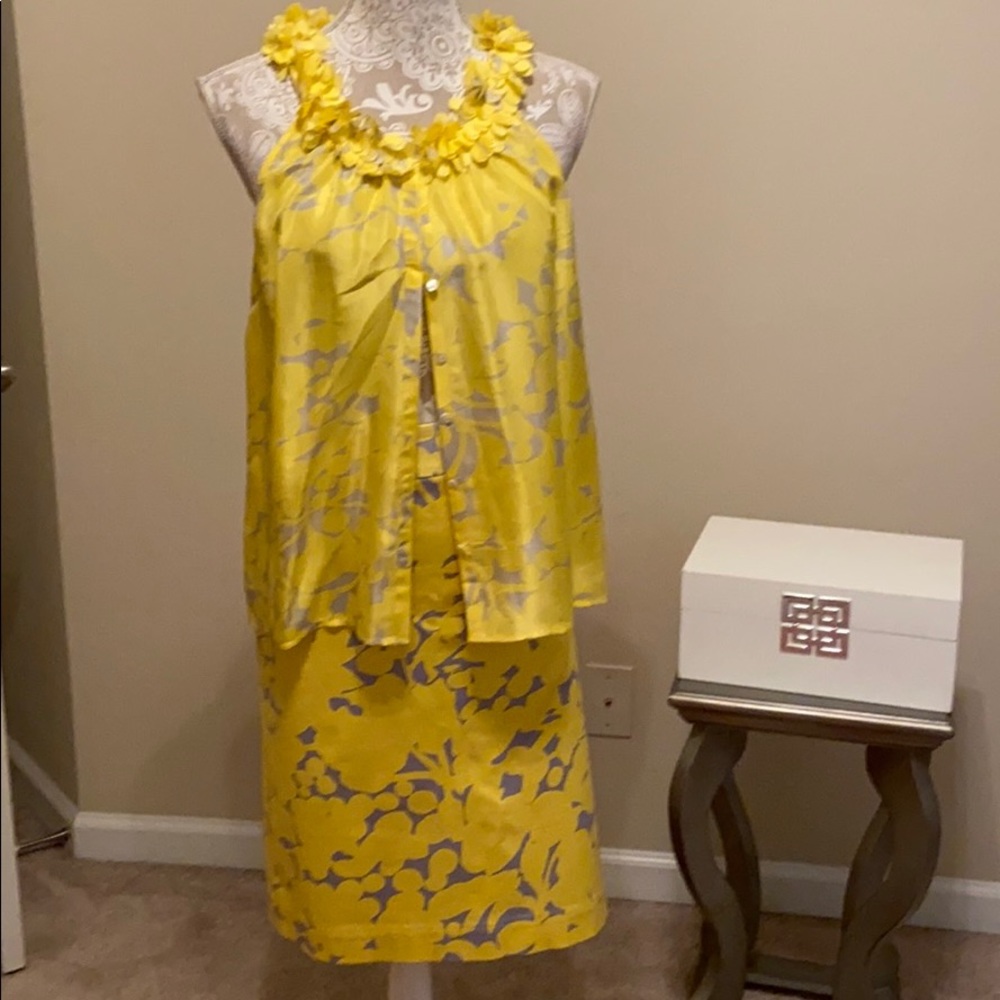 2 pc skirt set. Worn once